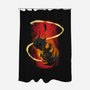 Wizard Vs Demon-None-Polyester-Shower Curtain-Art_Of_One