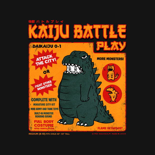 Kaiju Battle Player-None-Matte-Poster-pigboom