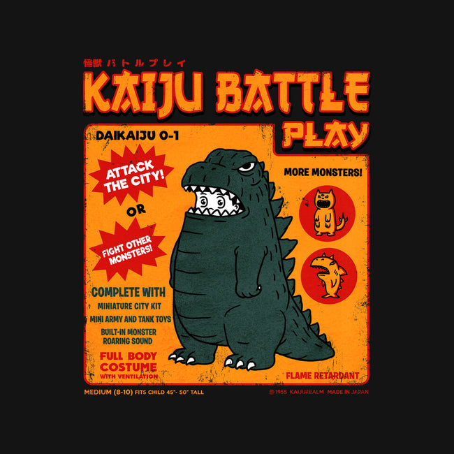 Kaiju Battle Player-None-Stretched-Canvas-pigboom