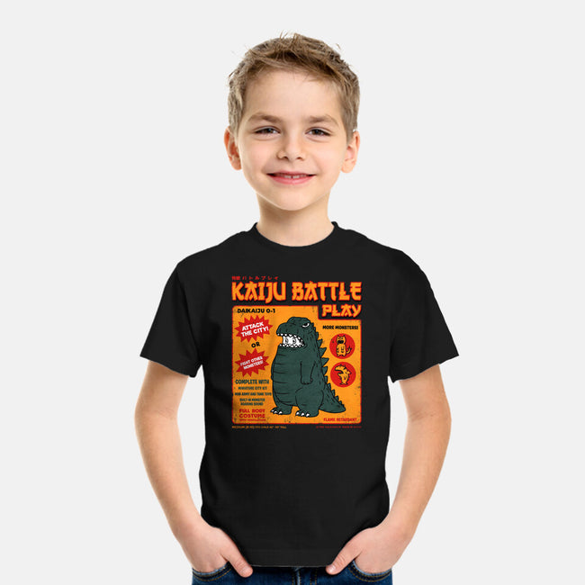 Kaiju Battle Player-Youth-Basic-Tee-pigboom