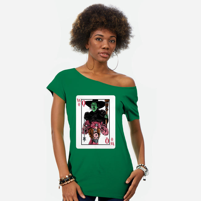 The Witches Of Oz-Womens-Off Shoulder-Tee-zascanauta