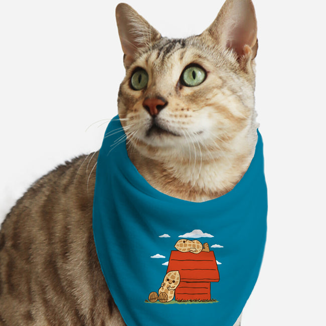 Peanuts-Cat-Bandana-Pet Collar-Melonseta