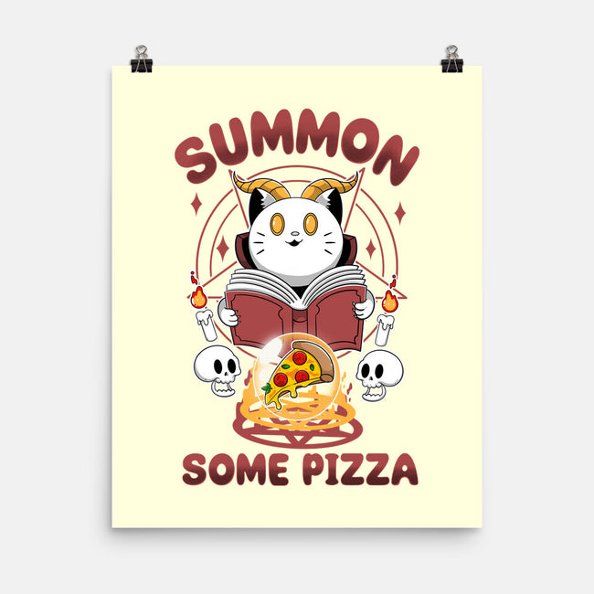 Summon Some Pizza-None-Matte-Poster-Tri haryadi