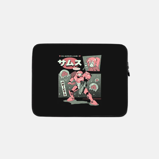 Bounty Hunter From Space-None-Zippered-Laptop Sleeve-ilustrata