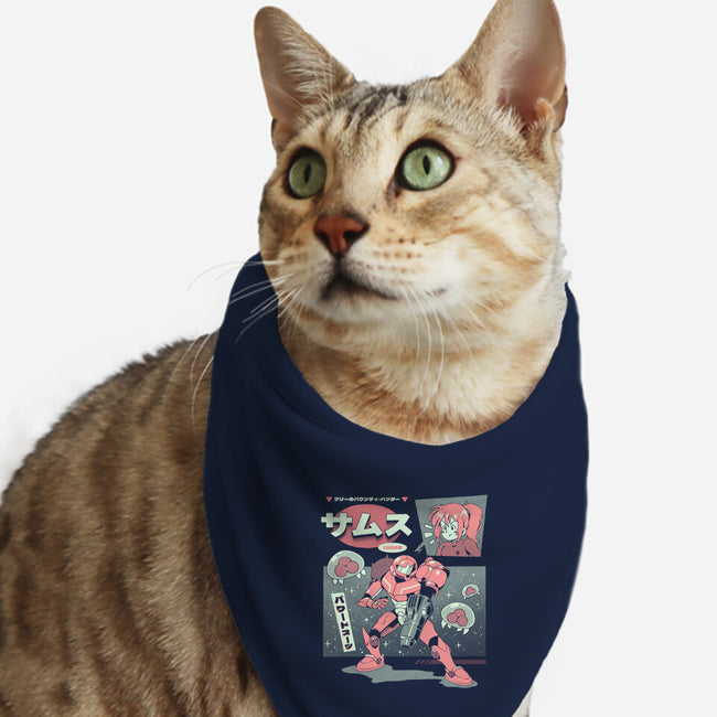 Bounty Hunter From Space-Cat-Bandana-Pet Collar-ilustrata
