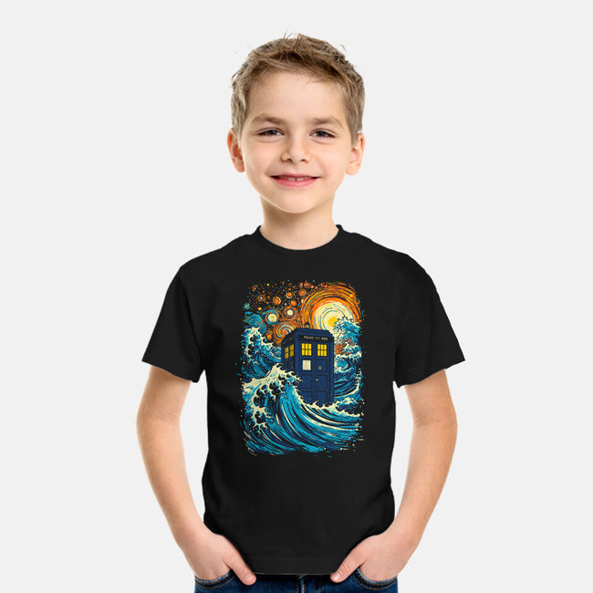 The Great Tardis-Youth-Basic-Tee-kharmazero