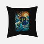 The Great Tardis-None-Removable Cover w Insert-Throw Pillow-kharmazero