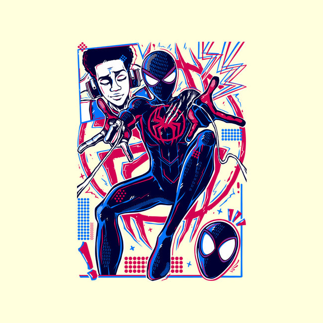 Spiderman Miles Morales-None-Fleece-Blanket-Panchi Art