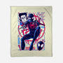 Spiderman Miles Morales-None-Fleece-Blanket-Panchi Art
