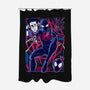 Spiderman Miles Morales-None-Polyester-Shower Curtain-Panchi Art