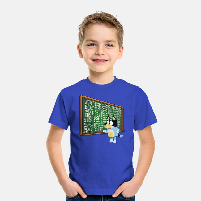 Best Dad Ever-Youth-Basic-Tee-MaxoArt
