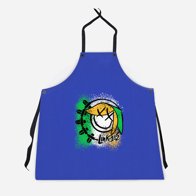 Hyrulean Pop Punk Is Not Dead-Unisex-Kitchen-Apron-Aarons Art Room