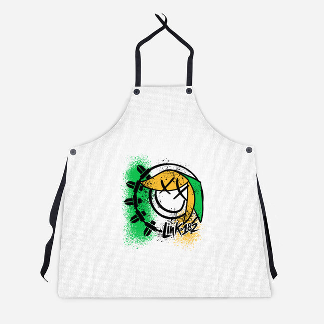 Hyrulean Pop Punk Is Not Dead-Unisex-Kitchen-Apron-Aarons Art Room