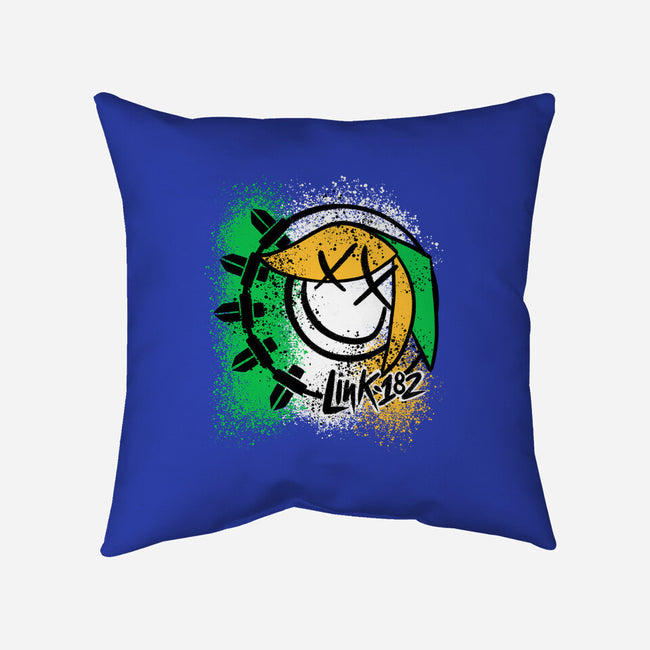 Hyrulean Pop Punk Is Not Dead-None-Removable Cover-Throw Pillow-Aarons Art Room