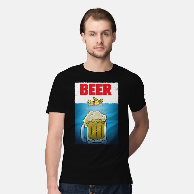 D'oh Beer-Mens-Premium-Tee-Barbadifuoco