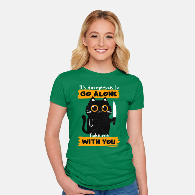 Take Me With You-Womens-Fitted-Tee-Xentee