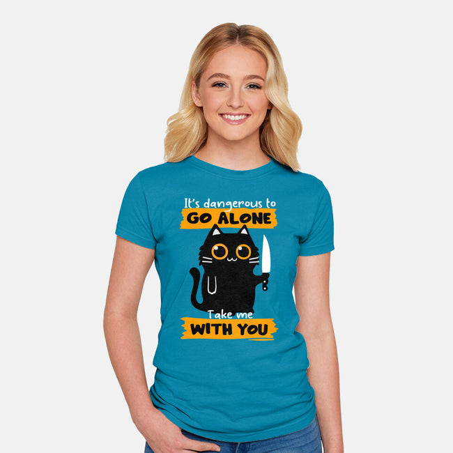 Take Me With You-Womens-Fitted-Tee-Xentee