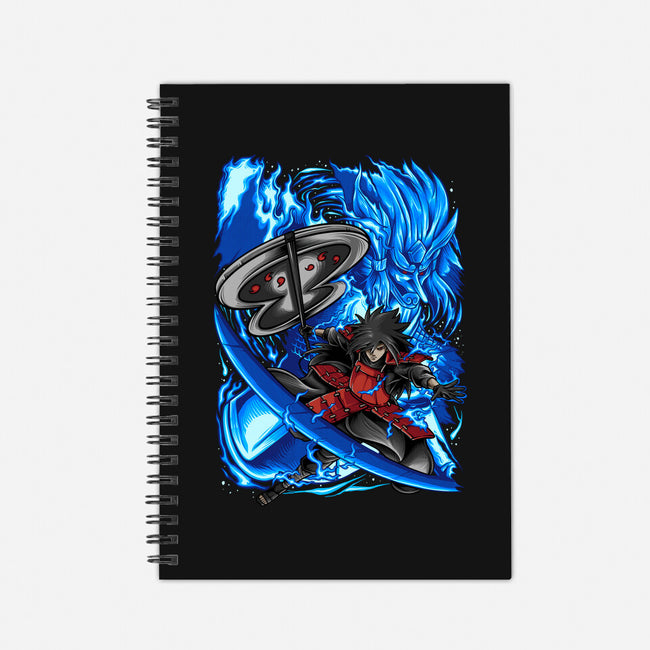 Blue Susanoo-None-Dot Grid-Notebook-alanside