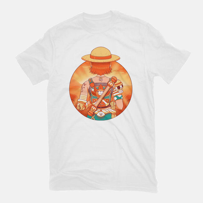 Summer Piece-Mens-Basic-Tee-Bruno Mota