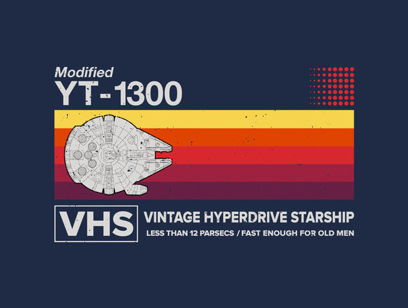 Vintage Hyperdrive Starship