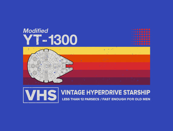 Vintage Hyperdrive Starship