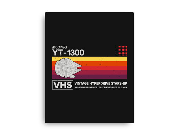 Vintage Hyperdrive Starship