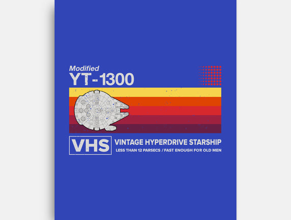 Vintage Hyperdrive Starship
