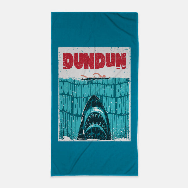 DUN DUN-None-Beach-Towel-Tronyx79