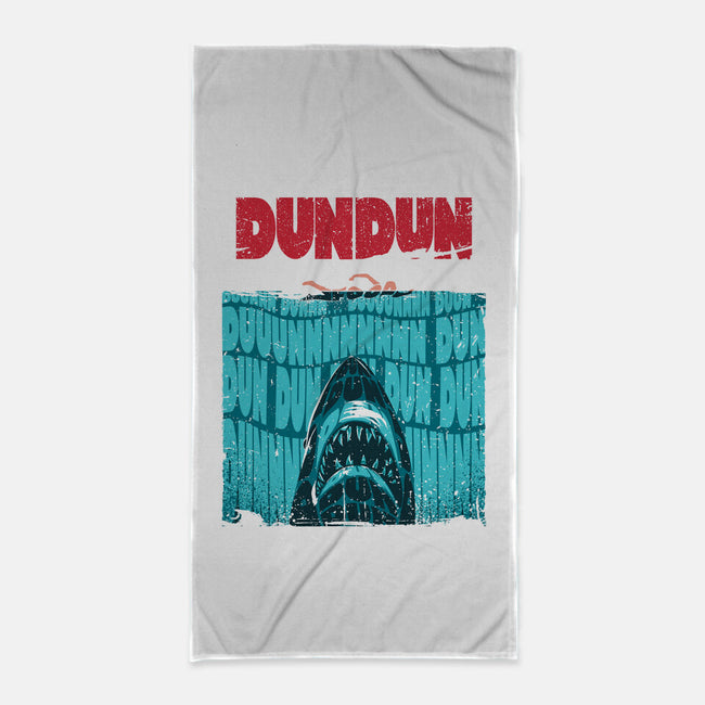 DUN DUN-None-Beach-Towel-Tronyx79