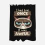Awful Fun-None-Polyester-Shower Curtain-Xentee