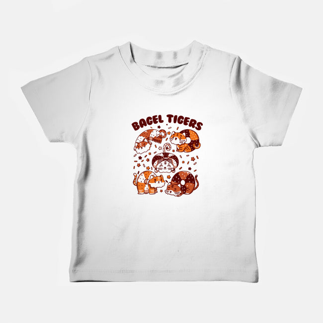 Bagel Tigers-Baby-Basic-Tee-tobefonseca