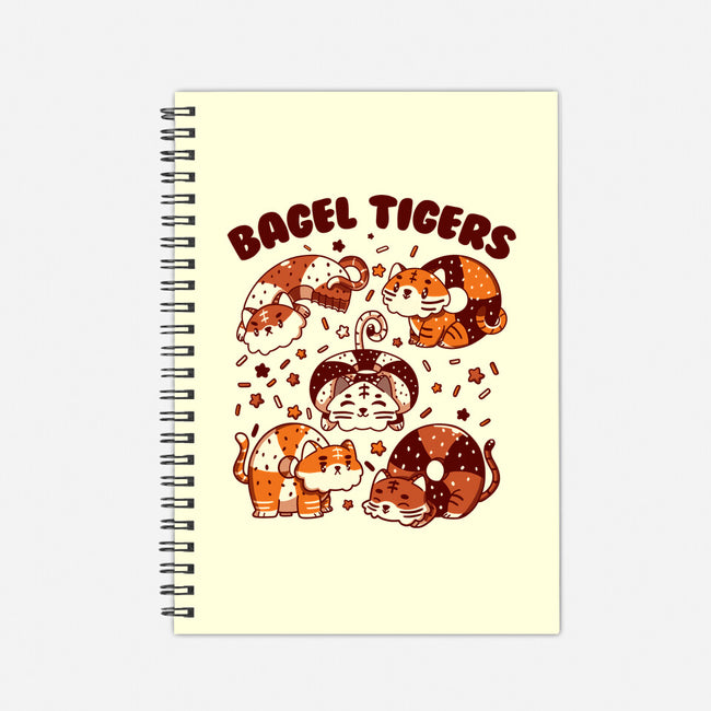 Bagel Tigers-None-Dot Grid-Notebook-tobefonseca
