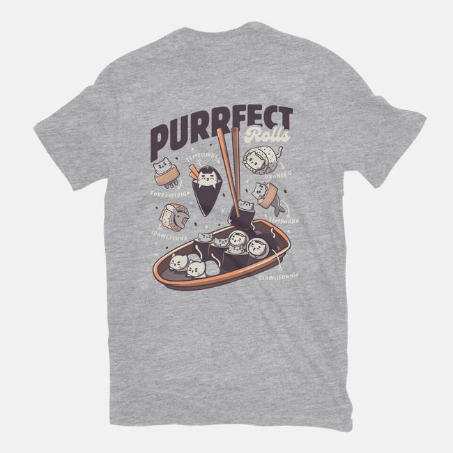 Purrfect Rolls-Youth-Basic-Tee-tobefonseca