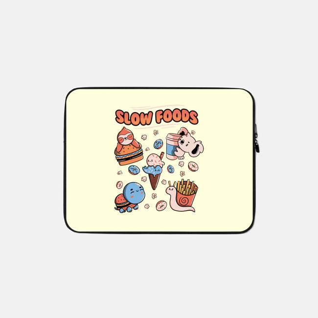 Slow Foods-None-Zippered-Laptop Sleeve-tobefonseca