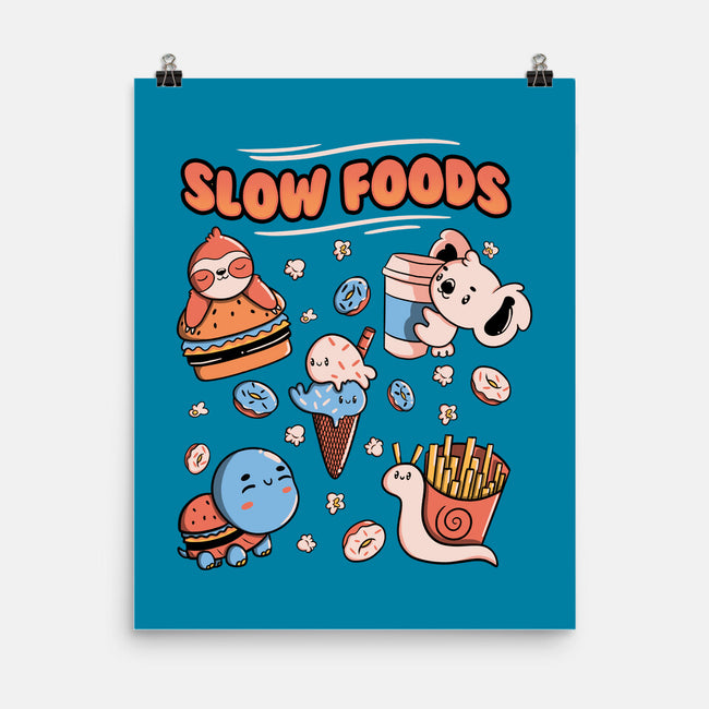 Slow Foods-None-Matte-Poster-tobefonseca