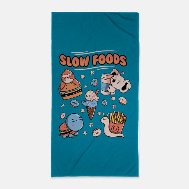 Slow Foods-None-Beach-Towel-tobefonseca