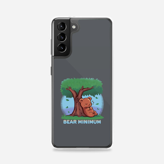 Bear Minimum-Samsung-Snap-Phone Case-TechraNova