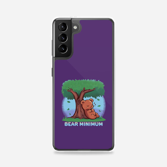Bear Minimum-Samsung-Snap-Phone Case-TechraNova