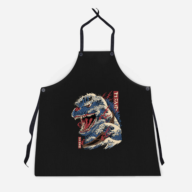 Great Godzilla-Unisex-Kitchen-Apron-gaci