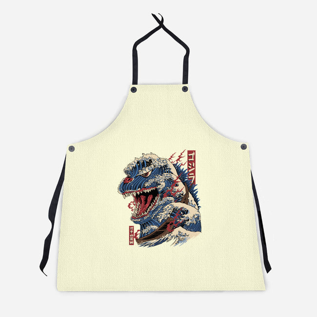 Great Godzilla-Unisex-Kitchen-Apron-gaci
