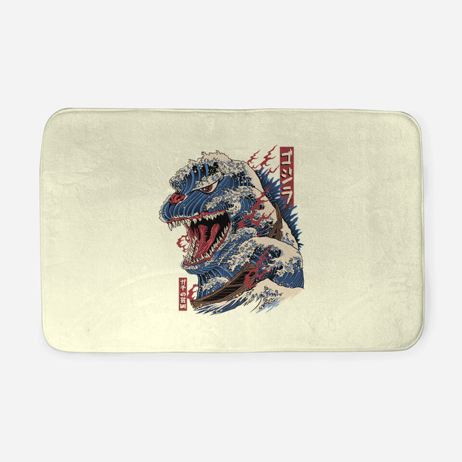 Great Godzilla-None-Memory Foam-Bath Mat-gaci