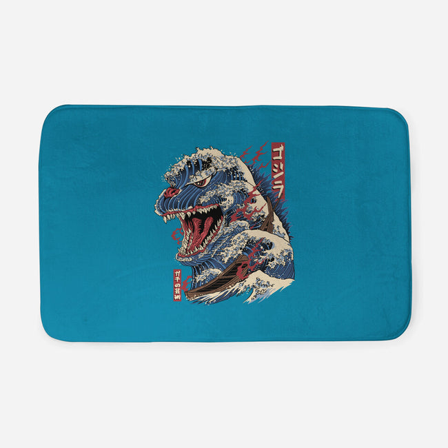 Great Godzilla-None-Memory Foam-Bath Mat-gaci