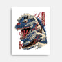 Great Godzilla-None-Stretched-Canvas-gaci