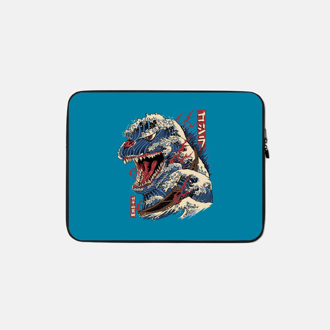 Great Godzilla-None-Zippered-Laptop Sleeve-gaci