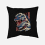 Great Godzilla-None-Removable Cover-Throw Pillow-gaci