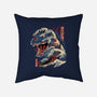 Great Godzilla-None-Removable Cover-Throw Pillow-gaci