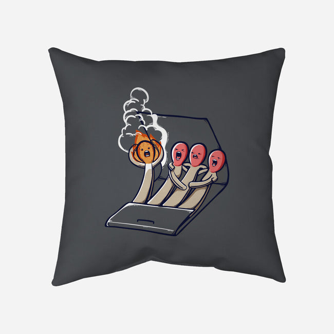 Don't Play With Fire-None-Removable Cover-Throw Pillow-Xentee