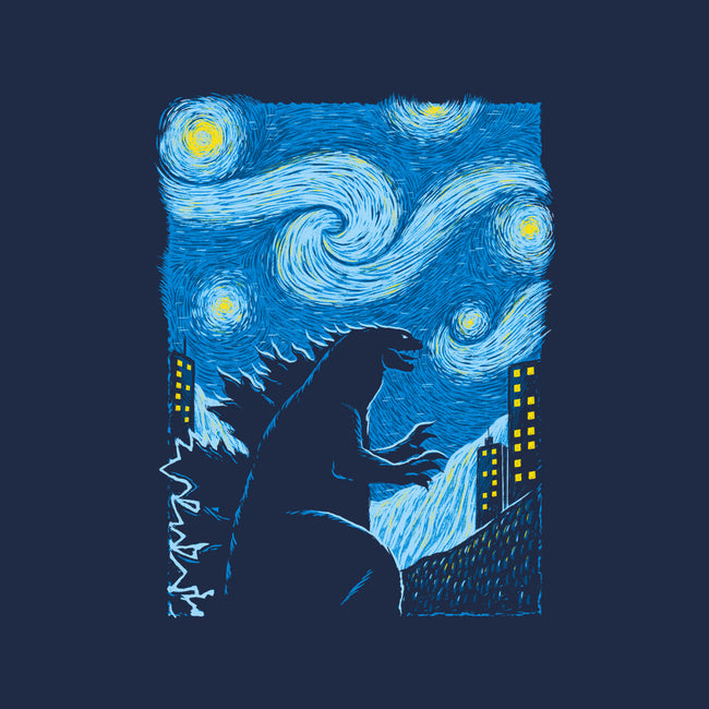 Gogh-Zilla-None-Polyester-Shower Curtain-Umberto Vicente