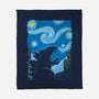 Gogh-Zilla-None-Fleece-Blanket-Umberto Vicente