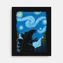 Gogh-Zilla-None-Stretched-Canvas-Umberto Vicente